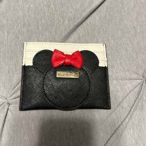 Kate spade Minnie Mouse card holder